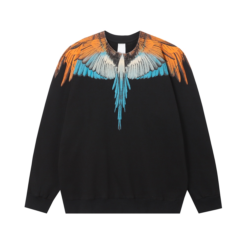 The new Sweatshirts shirt European fashion trend autumn and winter round neck long-sleeved sweater simple casual sports style M-XXL size
