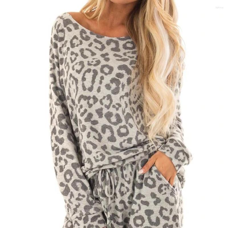 Women' Two Piece Pants 2Pcs Women Set Tracksuit Leopard Print Tops Sets Leisure Casual Lounge Wear Suit Sleepwear, Dark grey
Women' Two Piece Pants 2Pcs Women Set Tracksuit Leopard Print Tops Sets Leisure Casual Lounge Wear Suit Sleepwear, Dark grey