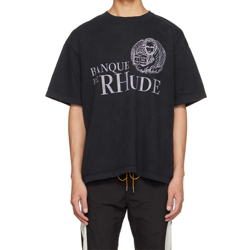 Designer Fashion Clothing Tees Hip hop TShirts Rhude American High Street Short-sleeved men women Lovers Loose Casual Trend Men's Summer Half-sleeved T-shirt, Black
Designer Fashion Clothing Tees Hip hop TShirts Rhude American High Street Short-sleeved men women Lovers Loose Casual Trend Men's Summer Half-sleeved T-shirt, Black