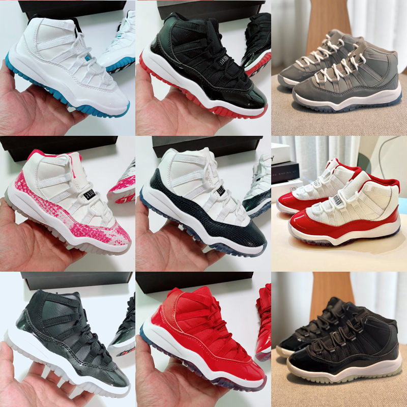 Cherry 11s basketball kids shoes boys 11 Cool Grey Jumpman shoe Children mid sneaker Chicago designer military grey trainers baby kid youth toddler size 22-37, As photo 20
Cherry 11s basketball kids shoes boys 11 Cool Grey Jumpman shoe Children mid sneaker Chicago designer military grey trainers baby kid youth toddler size 22-37, As photo 20