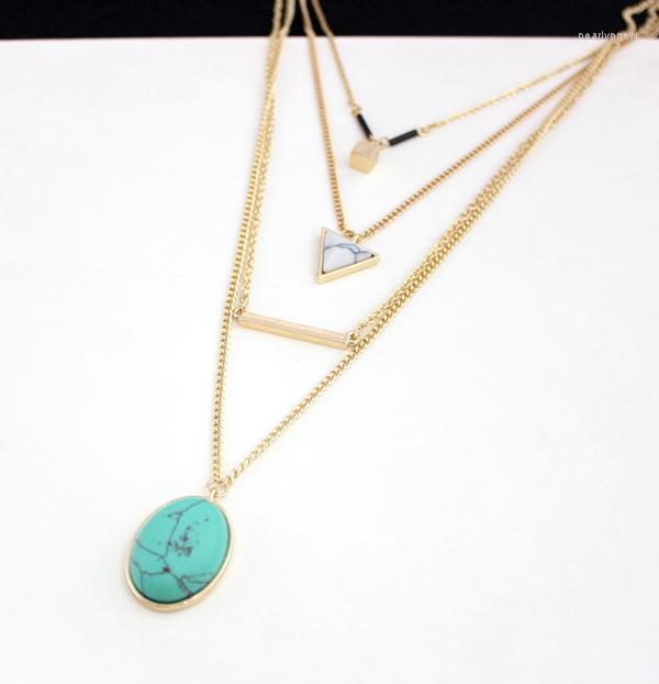 Chains Rivet Multi-layer Necklaces 2023 Mini Bar And Triangle Fashion Big Mint Stone Water Drop Necklace Pendants Women
Chains Rivet Multi-layer Necklaces 2023 Mini Bar And Triangle Fashion Big Mint Stone Water Drop Necklace Pendants Women