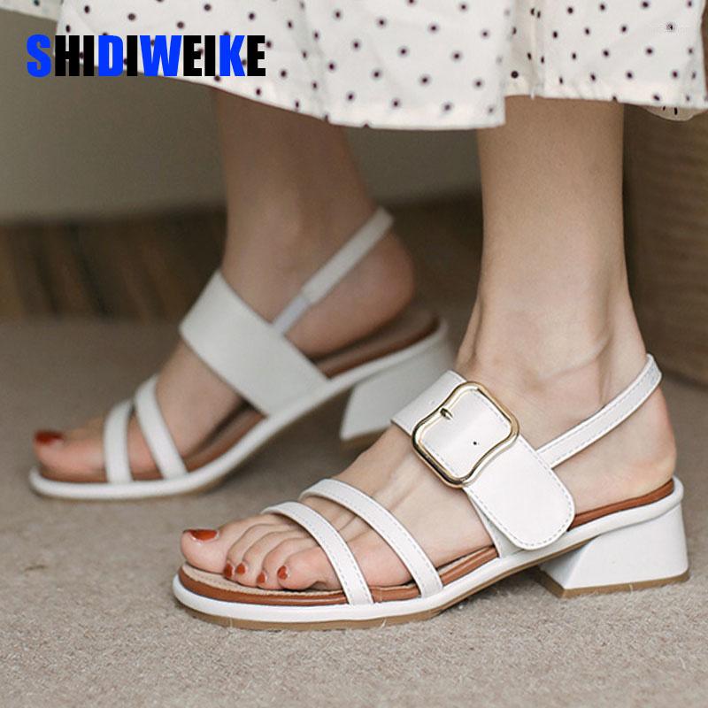 Sandals 4cm Women Ladies Comfortable Square Heel Leisure Beach Shoes Large Size Buckle Summer Female, White
Sandals 4cm Women Ladies Comfortable Square Heel Leisure Beach Shoes Large Size Buckle Summer Female, White