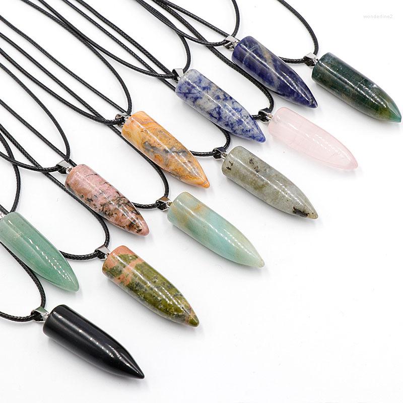 Chains Natural Stone Necklace Amethyst Lapis Tiger's Eye Opal Crystal Chakra Reiki Healing Pendulum
Chains Natural Stone Necklace Amethyst Lapis Tiger's Eye Opal Crystal Chakra Reiki Healing Pendulum