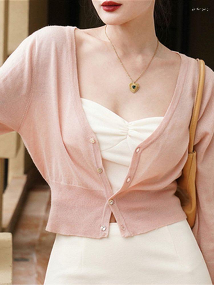 Women' Knits Sexy See Through Cropped Cardigan Women Thin Hollow Out Knitted Cardigans Long Sleeve V-neck Sweater Crop Tops Korean, Camel
Women' Knits Sexy See Through Cropped Cardigan Women Thin Hollow Out Knitted Cardigans Long Sleeve V-neck Sweater Crop Tops Korean, Camel
