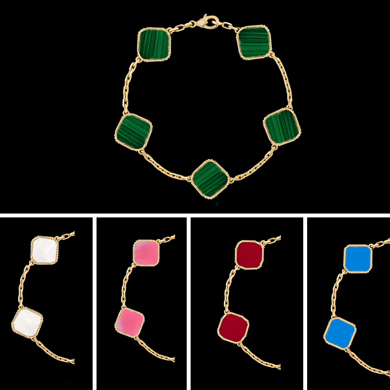 Fashion women chain Lucky Clover bracelets 19cm with logo Official size luxury Mother-of-Pearl women bracelets Never Fade
Fashion women chain Lucky Clover bracelets 19cm with logo Official size luxury Mother-of-Pearl women bracelets Never Fade