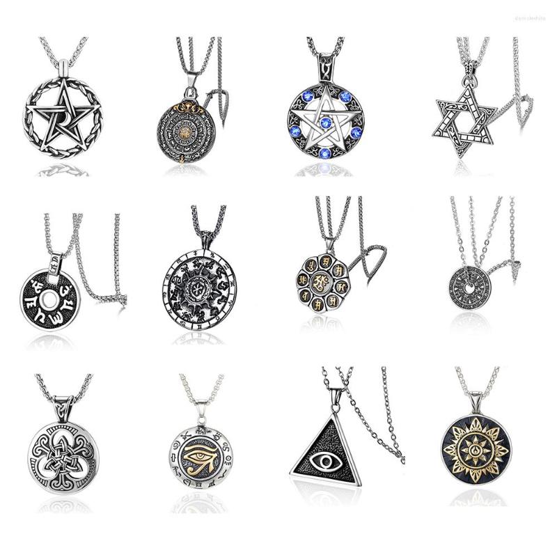 Pendant Necklaces Koaem Lucky Protection Supernatural Talisman Necklace Men Magic Sigil Pentacle Mascot Amulet Six Character Proverbs
Pendant Necklaces Koaem Lucky Protection Supernatural Talisman Necklace Men Magic Sigil Pentacle Mascot Amulet Six Character Proverbs