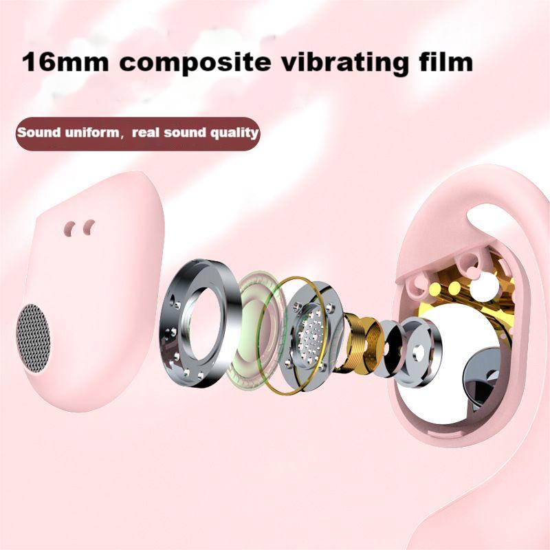 Wireless Earphone TWS Bluetooth headset Ear hook Fingerprint control R22 Built-in Microphone LED display High quality Headphone Sport Earphone Music h
