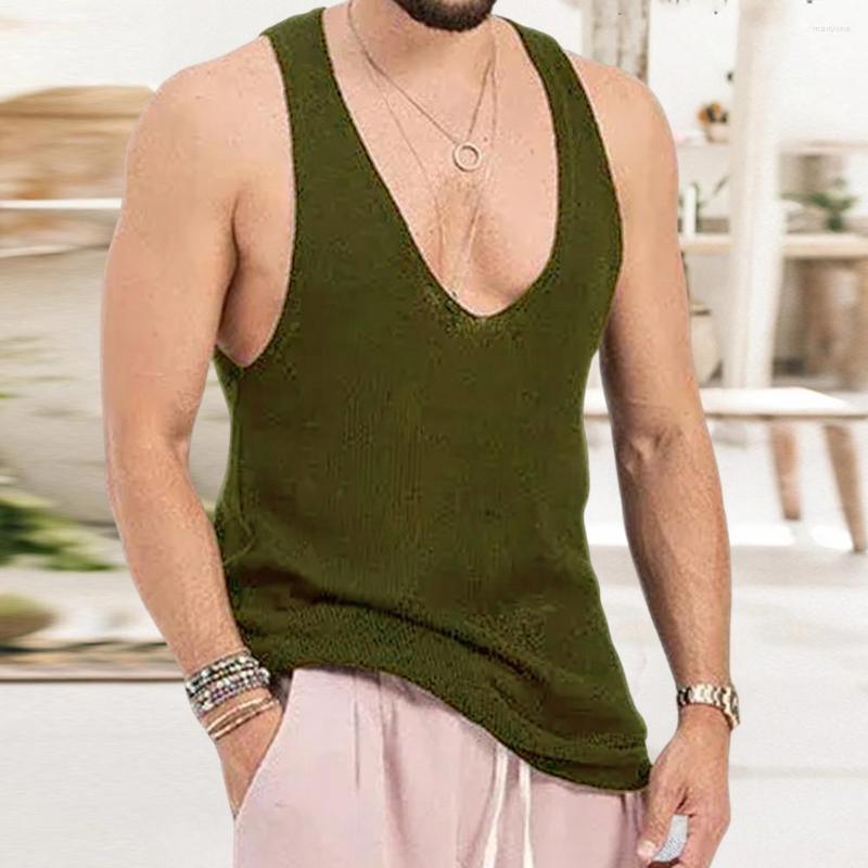Men's Tank Tops Men Vest Sleeveless Solid Color V-neck Pullover Summer Quick Dry Top Daily Life, Black
Men's Tank Tops Men Vest Sleeveless Solid Color V-neck Pullover Summer Quick Dry Top Daily Life, Black