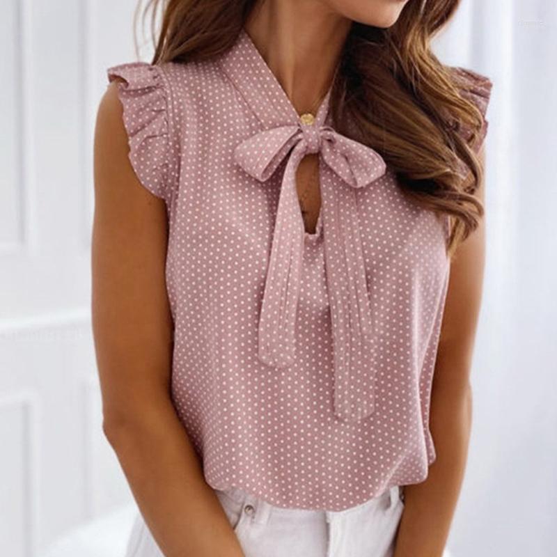 Women's Blouses Summer Blouse Women Fashion All-match Chiffon Dot Sleeveless Woman Clothes 2023 Streetwear Womens Tops, Gray
Women's Blouses Summer Blouse Women Fashion All-match Chiffon Dot Sleeveless Woman Clothes 2023 Streetwear Womens Tops, Gray