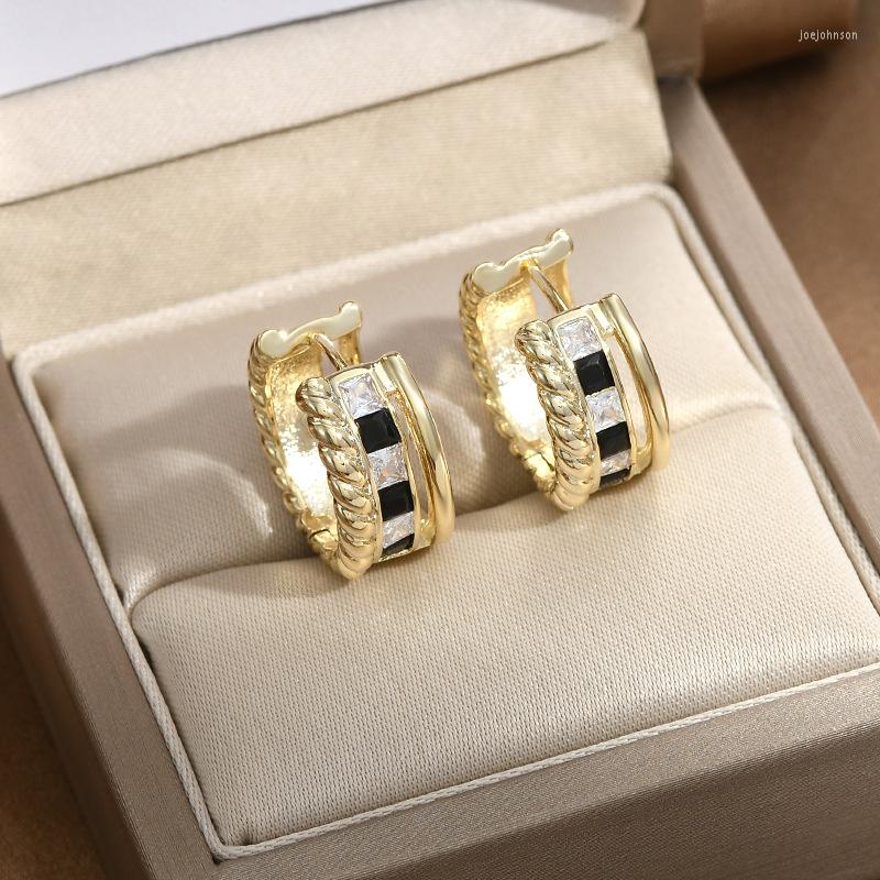 Hoop Earrings UILZ Women Small Checkerboard For Korean Geometric Circle Earring Party Delicate Accessories
Hoop Earrings UILZ Women Small Checkerboard For Korean Geometric Circle Earring Party Delicate Accessories