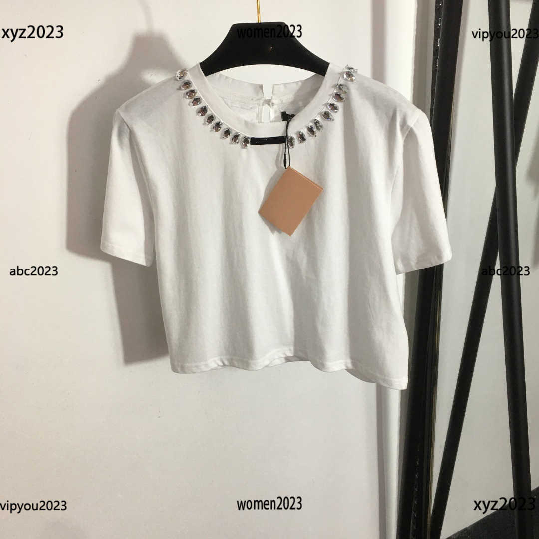 tees Diamond studded round neck T Shirts designer girls white sports t-shirts design summer womens t-shirts fashion top, #1
tees Diamond studded round neck T Shirts designer girls white sports t-shirts design summer womens t-shirts fashion top, #1