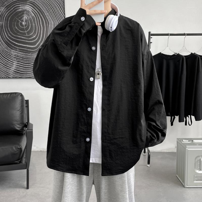 Men' Casual Shirts White Solid Men' Oversize Long Sleeve Cardigan Fashion Spring Summer Blouses Unisex Luxury Tops, Blue
Men' Casual Shirts White Solid Men' Oversize Long Sleeve Cardigan Fashion Spring Summer Blouses Unisex Luxury Tops, Blue