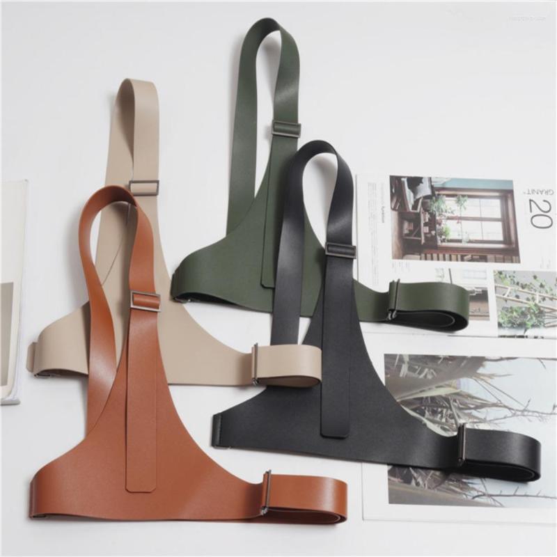 Belts Fashion Waistcoat Irregular Brief Wide Girdle PU Leather Vest Strap Belt Steampunk Harness, Black
Belts Fashion Waistcoat Irregular Brief Wide Girdle PU Leather Vest Strap Belt Steampunk Harness, Black
