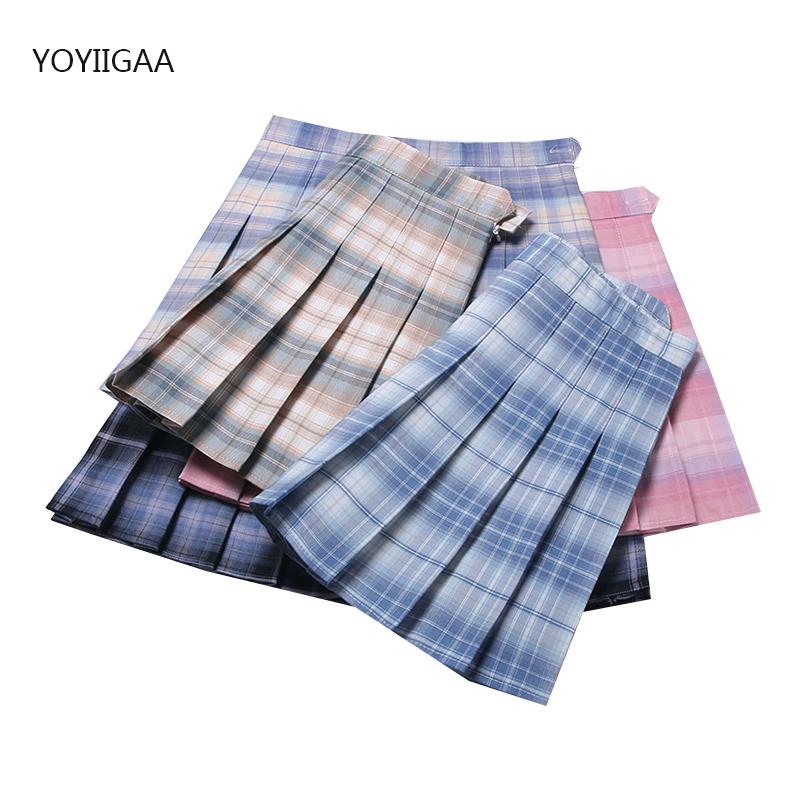 Dresses Summer Women' Skirt Harajuku High Waist Female Pleated Skirts Casual Aline Woman Plaid Mini Skirts Cute Sweet Lady Short Skirt, Bule
Dresses Summer Women' Skirt Harajuku High Waist Female Pleated Skirts Casual Aline Woman Plaid Mini Skirts Cute Sweet Lady Short Skirt, Bule