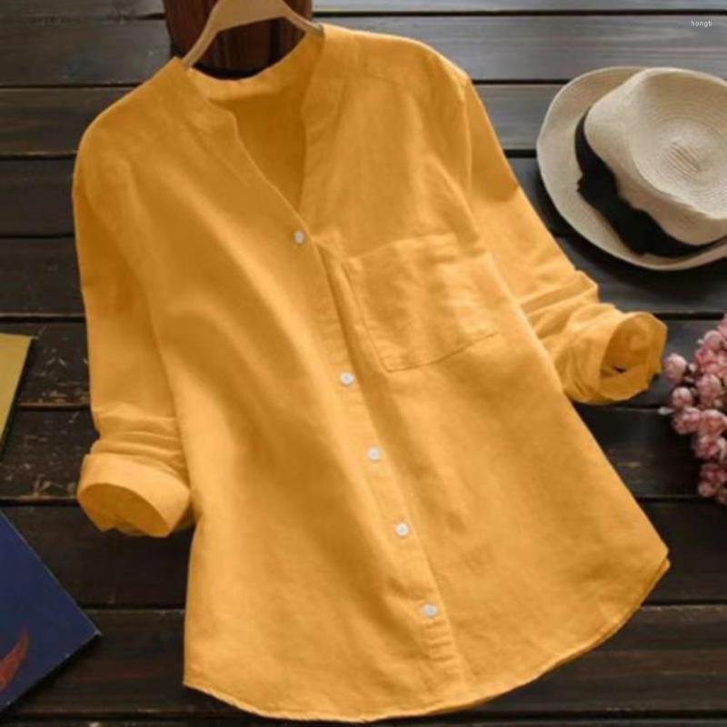 Women's Blouses Women Shirt Solid Color V Neck Blouse Button Closure Long Sleeve Summer All Match Dress-up Cotton Top, Black
Women's Blouses Women Shirt Solid Color V Neck Blouse Button Closure Long Sleeve Summer All Match Dress-up Cotton Top, Black