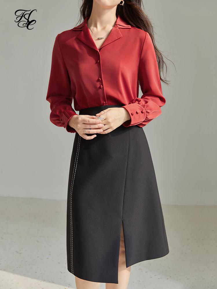 Dresses FSLE High Waist Asymmetrical Empire waist KneeLength ALINE Dress Office Lady Solid Slit Skirt Spring Grey Blue Skits, Black
Dresses FSLE High Waist Asymmetrical Empire waist KneeLength ALINE Dress Office Lady Solid Slit Skirt Spring Grey Blue Skits, Black