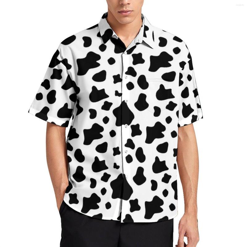Men's Casual Shirts Farm Animal Print Vacation Shirt Funny Cow Spots Summer Male Streetwear Blouses Short Sleeve Graphic Tops Big Size, Style-13
Men's Casual Shirts Farm Animal Print Vacation Shirt Funny Cow Spots Summer Male Streetwear Blouses Short Sleeve Graphic Tops Big Size, Style-13