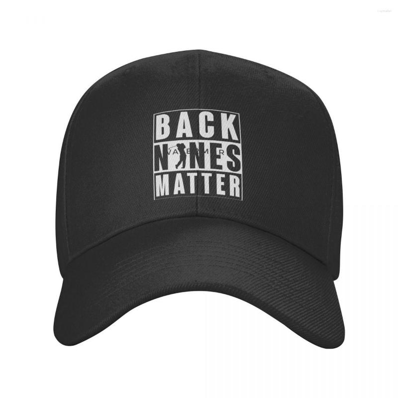 Berets Back Nines Matter Funny Golf Casquette Polyester Cap Customizable For Adult Gift Nice, White
Berets Back Nines Matter Funny Golf Casquette Polyester Cap Customizable For Adult Gift Nice, White