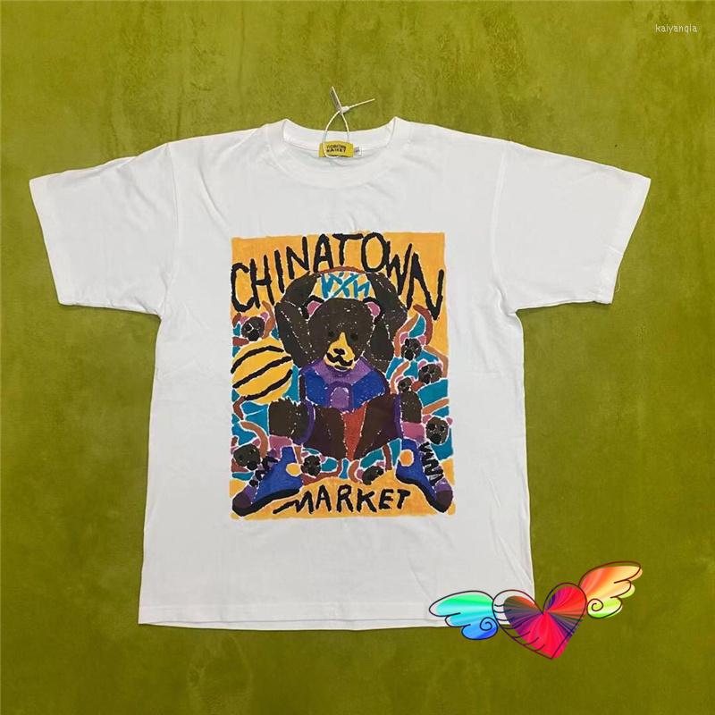 Men' T Shirts 2023 Graffiti Brown Bear Shirt Men Women 1:1 High Quality Hip Hop Logo Print Tees Oversized Tops Short Sleeve, White
Men' T Shirts 2023 Graffiti Brown Bear Shirt Men Women 1:1 High Quality Hip Hop Logo Print Tees Oversized Tops Short Sleeve, White