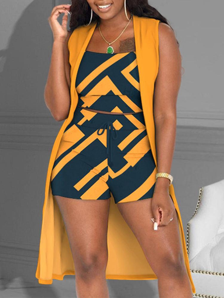 Dress 2022 Summer Geo Print Crop Top Shorts Set With Cardigan Of Three Fashion Casual Pieces For Women Free Shipping, Zd31210k
Dress 2022 Summer Geo Print Crop Top Shorts Set With Cardigan Of Three Fashion Casual Pieces For Women Free Shipping, Zd31210k