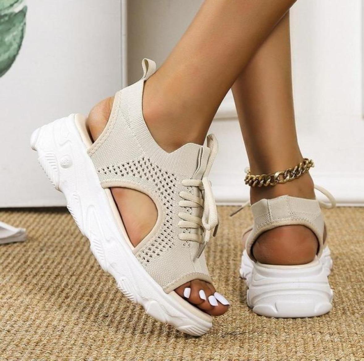 Sandals 2022 Summer Waterproof Women Breathable Large Size Sneakers Casual Platform Open Toe Shoes Fashion5952397, Red
Sandals 2022 Summer Waterproof Women Breathable Large Size Sneakers Casual Platform Open Toe Shoes Fashion5952397, Red