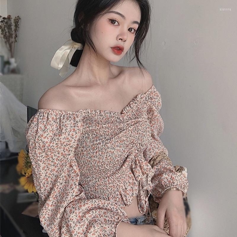 Women's Blouses Women Fashion Floral Print Square Collar Blouse Summer Sexy Sweet Pleated Puff Sleeve Short Chiffon Shirt
Women's Blouses Women Fashion Floral Print Square Collar Blouse Summer Sexy Sweet Pleated Puff Sleeve Short Chiffon Shirt