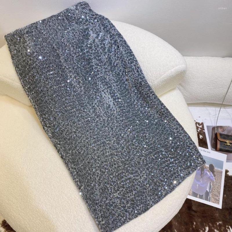 Skirts 2023 Women Fashion Sexy Casual Elastic Band Sequin Embroidered Velvet Beaded Skirt 0307 
Skirts 2023 Women Fashion Sexy Casual Elastic Band Sequin Embroidered Velvet Beaded Skirt 0307