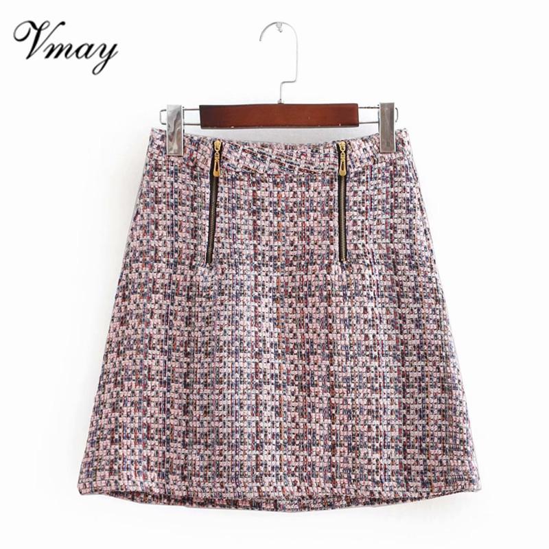 Skirts Vmay 2023 Arrival Women Spring And Summer European Station Tweed Mini Skirt Ladies Zipper, Pink
Skirts Vmay 2023 Arrival Women Spring And Summer European Station Tweed Mini Skirt Ladies Zipper, Pink