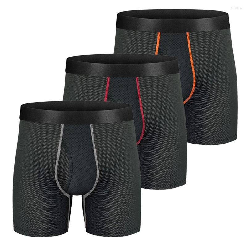 Underpants 3pcs Set Long Boxer Shorts Men Panties Mesh Breathable Male Underwear For Sexy Homme Boxershorts Box Gay, D80006-3
Underpants 3pcs Set Long Boxer Shorts Men Panties Mesh Breathable Male Underwear For Sexy Homme Boxershorts Box Gay, D80006-3
