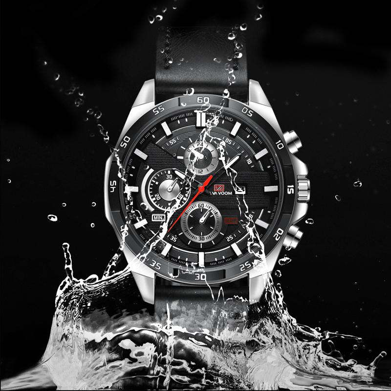 Wristwatches Vintage Waterproof Watches Casual Business Classic Watch For Men Sports Male Wristwatch Leather Strap Calendar Quartz Clock Hou, Black brown
Wristwatches Vintage Waterproof Watches Casual Business Classic Watch For Men Sports Male Wristwatch Leather Strap Calendar Quartz Clock Hou, Black brown