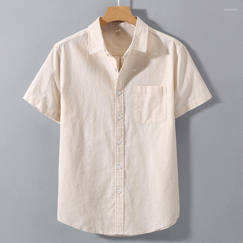 Men's Casual Shirts Fashion Mens Cotton Linen Simple Basic Shirt Summer Japanese Solid Color Short Sleeve Pocket Lapel Blouse Daily Tops, White
Men's Casual Shirts Fashion Mens Cotton Linen Simple Basic Shirt Summer Japanese Solid Color Short Sleeve Pocket Lapel Blouse Daily Tops, White