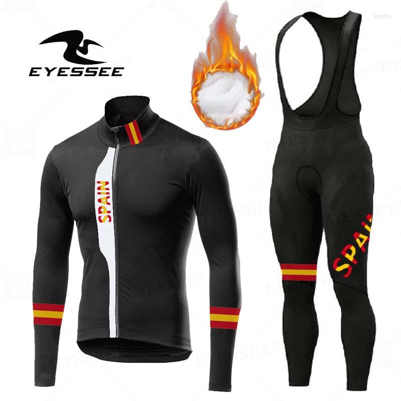 Racing Sets 2023 Spain Team Winter Thermal Fleece Cycling Jersey Set Sports Suit Mountian Clothing Ropa Ciclismo Hombre, Small cloth cap
Racing Sets 2023 Spain Team Winter Thermal Fleece Cycling Jersey Set Sports Suit Mountian Clothing Ropa Ciclismo Hombre, Small cloth cap