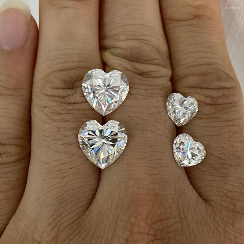 Loose Diamonds VVS Moissanite 11 11MM Heart Gemstone Color Play Or Fire Lab Created Diamond Clear Bright
Loose Diamonds VVS Moissanite 11 11MM Heart Gemstone Color Play Or Fire Lab Created Diamond Clear Bright