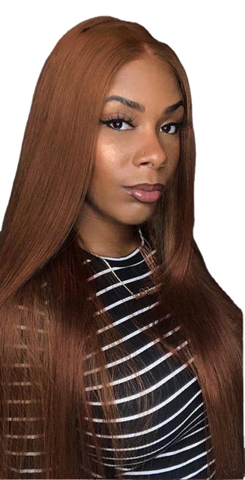 Brown Straight Lace Front Wig Colored Brazilian Straight Human Hair Wig Preplucked Human Hair Lace Frontal Wigs Natural Hairline, Medium brown
Brown Straight Lace Front Wig Colored Brazilian Straight Human Hair Wig Preplucked Human Hair Lace Frontal Wigs Natural Hairline, Medium brown