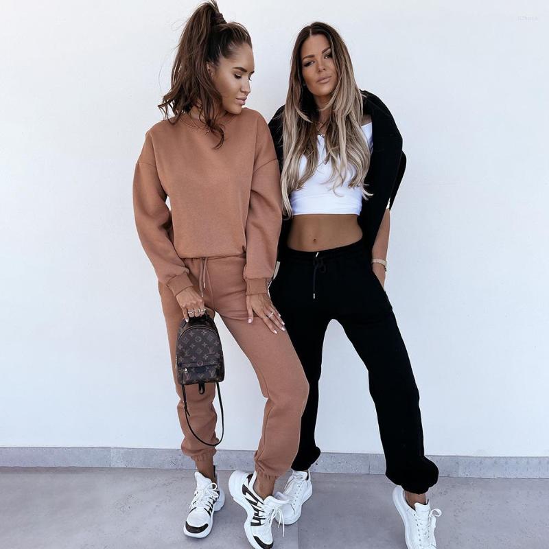 Women' Two Piece Pants Autumn Winter Fashion Women Tracksuit Solid Color Loose Casual Sweatshirt Pullovers Pieces Set Sportswear Clothes, Army green
Women' Two Piece Pants Autumn Winter Fashion Women Tracksuit Solid Color Loose Casual Sweatshirt Pullovers Pieces Set Sportswear Clothes, Army green