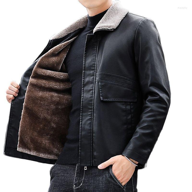 Men's Jackets Fashion Winter Thick Warm PU Leather Jacket Men 2023 Brand Fleece Outerwear Trend Casual Velvet Motorcycle, Black
Men's Jackets Fashion Winter Thick Warm PU Leather Jacket Men 2023 Brand Fleece Outerwear Trend Casual Velvet Motorcycle, Black