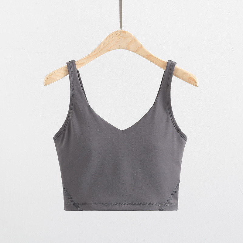 Womens Tanks Summer Yoga Clothes Sports Underwear Womens Beautiful Back Running Top Styling Fitness Bra Vest