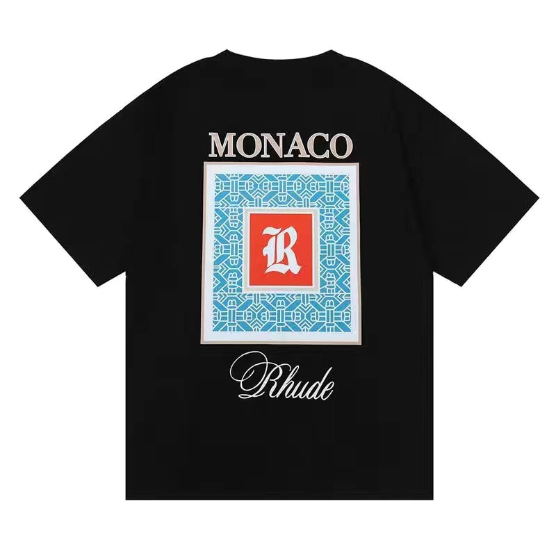 Men's T-Shirts 23ss High quality Rhude Tees Women Designer Pure cotton depts T-shirts cottons Tops Luxurys Clothing Street Shorts Sleeve A3
Men's T-Shirts 23ss High quality Rhude Tees Women Designer Pure cotton depts T-shirts cottons Tops Luxurys Clothing Street Shorts Sleeve A3