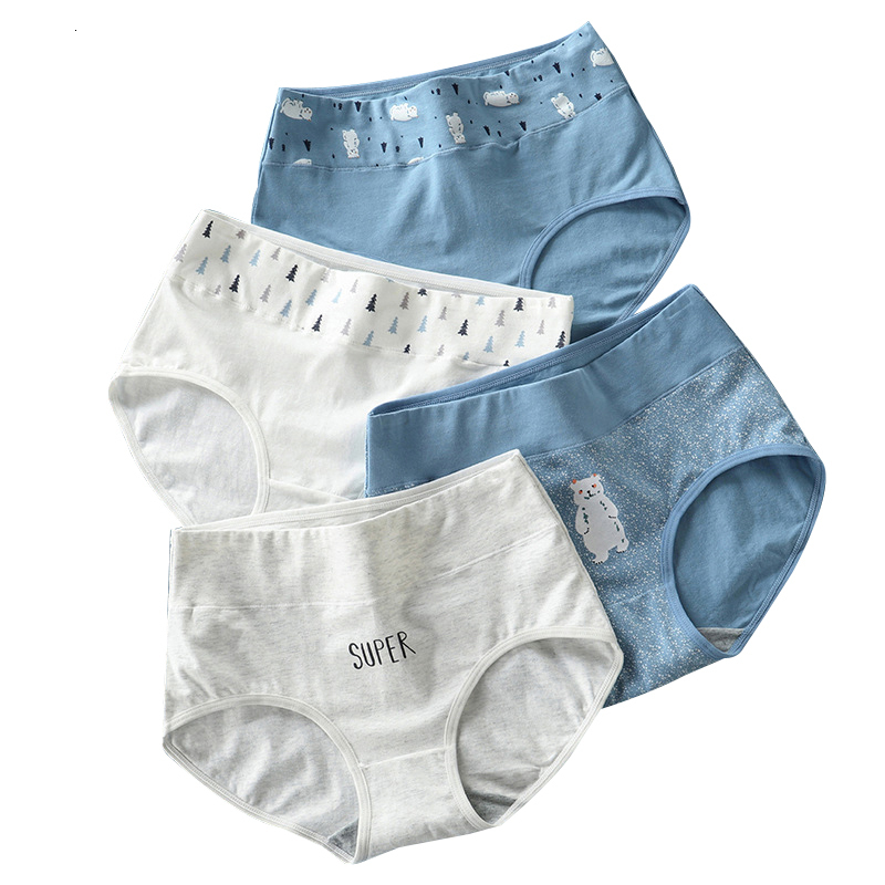 Women's Panties Plus Size 5XL 4Pcs/set High Waist Women Panties Breathable Print Cotton Fashion Ladies Underwear Seamless Briefs Female Lingeri 230420, 2688
Women's Panties Plus Size 5XL 4Pcs/set High Waist Women Panties Breathable Print Cotton Fashion Ladies Underwear Seamless Briefs Female Lingeri 230420, 2688