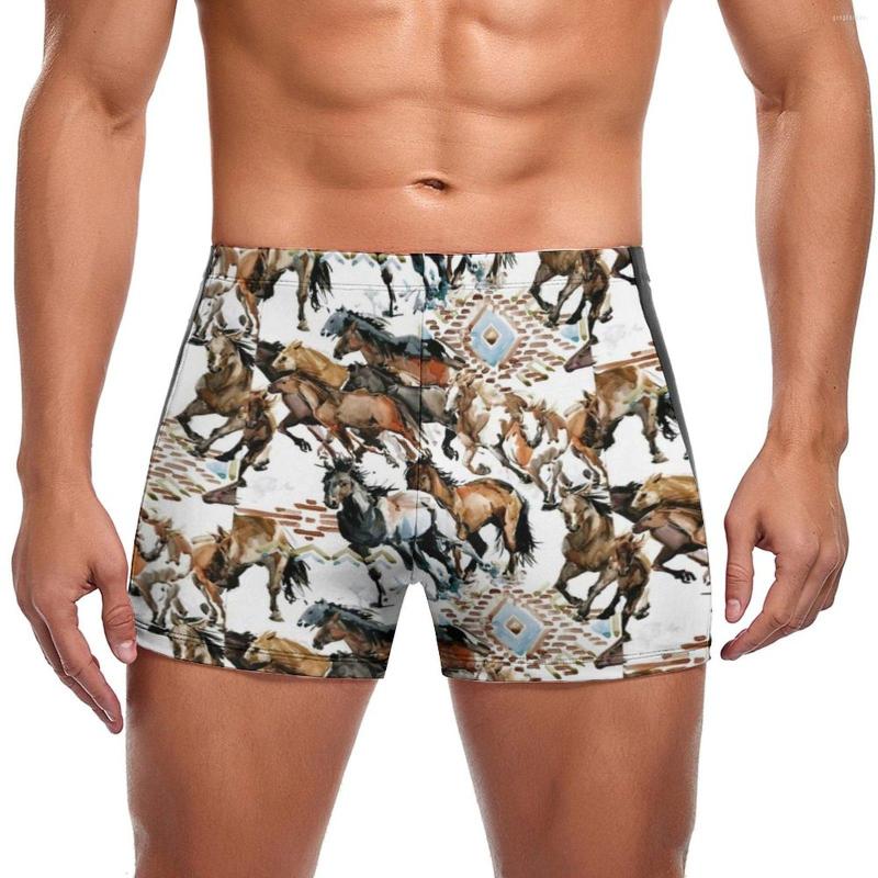 Men' Swimwear Horse Pattern Decoration Swimming Trunks Horseback Riding Cool Elastic Print Swim Boxers Large Size Beach Man, Style
Men' Swimwear Horse Pattern Decoration Swimming Trunks Horseback Riding Cool Elastic Print Swim Boxers Large Size Beach Man, Style