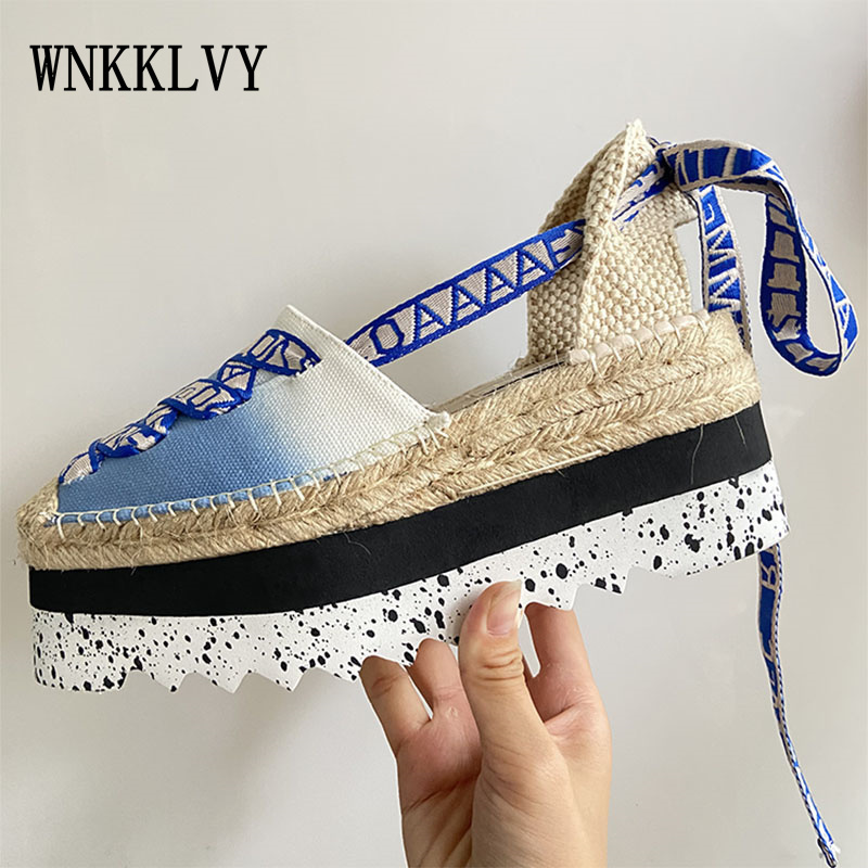 Sandals Flat Platform Denim Cloth Sandals Women Thick Sole Mixed Color Ankle Strappy Sandalias Ladies Spring Vacation Fisherman Shoes 230419, Black
Sandals Flat Platform Denim Cloth Sandals Women Thick Sole Mixed Color Ankle Strappy Sandalias Ladies Spring Vacation Fisherman Shoes 230419, Black