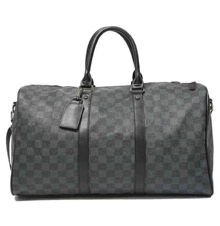 2022 Hot Sell 55cm Classical Men Duffle Bag For Women Travel Bags Men's Hand Luggage Travel Bag Men PVC Leather Handbags Large Cross Body Totes 45-50-55cm
2022 Hot Sell 55cm Classical Men Duffle Bag For Women Travel Bags Men's Hand Luggage Travel Bag Men PVC Leather Handbags Large Cross Body Totes 45-50-55cm