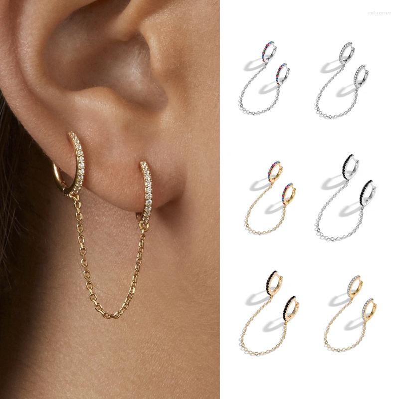 Hoop Earrings 1PCS Double Round Fashion Retro Long Chain Metal Jewelry Wholesale Exquisite Stud
Hoop Earrings 1PCS Double Round Fashion Retro Long Chain Metal Jewelry Wholesale Exquisite Stud