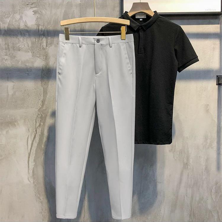 Men's Suits 2023 British Style Solid Draped Trouser Korean Men Formal Blazer Pant Slim Business Casual Nine Point Suit Pants Hommes H237, Heise
Men's Suits 2023 British Style Solid Draped Trouser Korean Men Formal Blazer Pant Slim Business Casual Nine Point Suit Pants Hommes H237, Heise