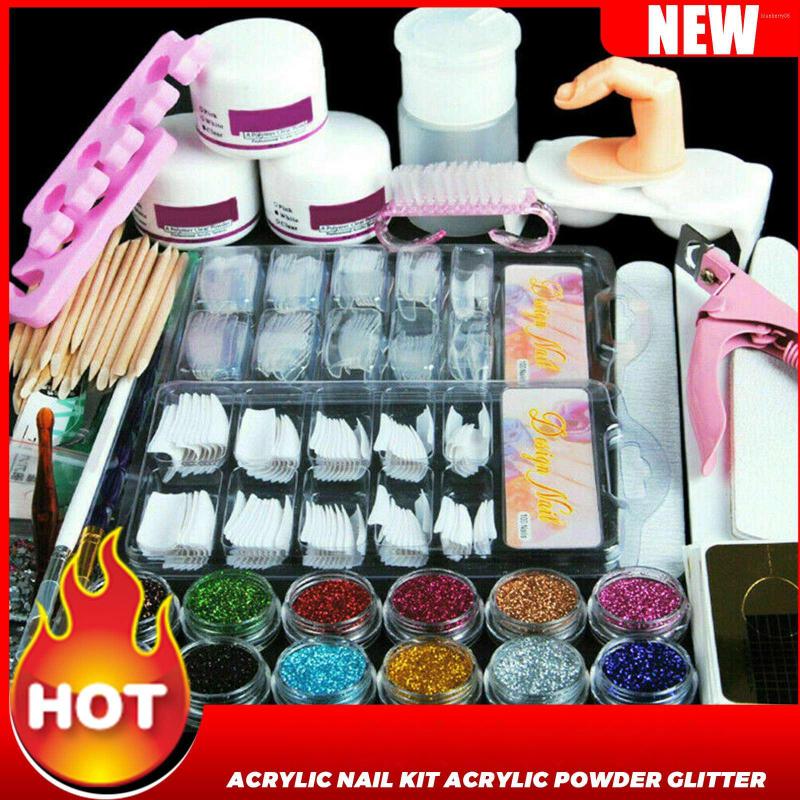 Nail Art Kits Acrylic Powder Tool Starter Kit Nails Tips Brush File Form DIY For Beginners Glitter Manicure Full Set
Nail Art Kits Acrylic Powder Tool Starter Kit Nails Tips Brush File Form DIY For Beginners Glitter Manicure Full Set