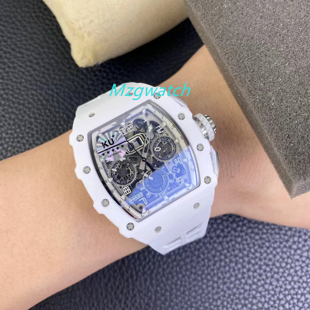 KU RM11 Watch Timing function 7750 movement Sapphire crystal glass luminous Natural rubber belt Fluorine rubber implanted in titanium head, As shown
KU RM11 Watch Timing function 7750 movement Sapphire crystal glass luminous Natural rubber belt Fluorine rubber implanted in titanium head, As shown