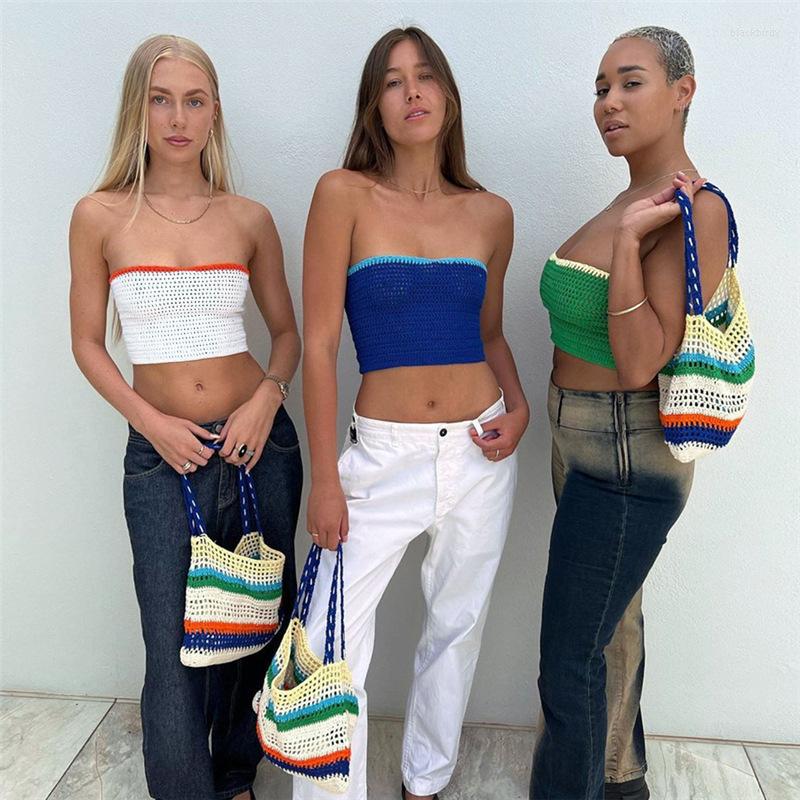 Women's Tanks Sexy Spicy Girl Color Block Bodycon Crop Tops Hollow Knitted Strap Back Lace Up Waist Wrap Y2K Basic Corset Tank Top Summer, Blue
Women's Tanks Sexy Spicy Girl Color Block Bodycon Crop Tops Hollow Knitted Strap Back Lace Up Waist Wrap Y2K Basic Corset Tank Top Summer, Blue