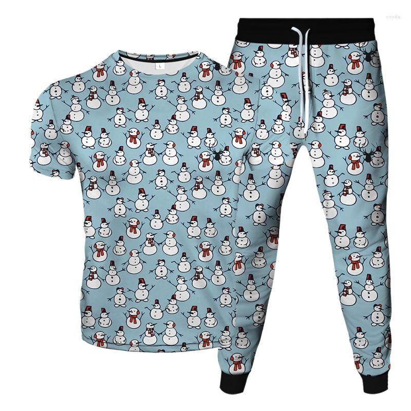 Men' Tracksuits 2023 Summer T-Shirt Trousers Pants Set Snowman Print Jogger T Shirt Women Fashicon Suit Men' Tracksuit Outfit Size, As picture show
Men' Tracksuits 2023 Summer T-Shirt Trousers Pants Set Snowman Print Jogger T Shirt Women Fashicon Suit Men' Tracksuit Outfit Size, As picture show