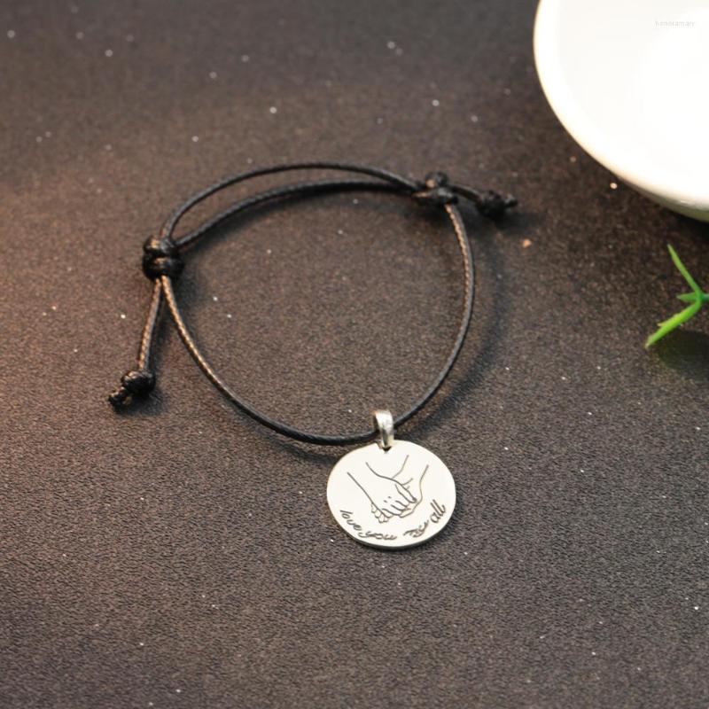 Charm Bracelets Personalized Name Pattern Rope Bracelet 20mm Disc Stamp Any Words Pendant Lover Christmas Gift
Charm Bracelets Personalized Name Pattern Rope Bracelet 20mm Disc Stamp Any Words Pendant Lover Christmas Gift