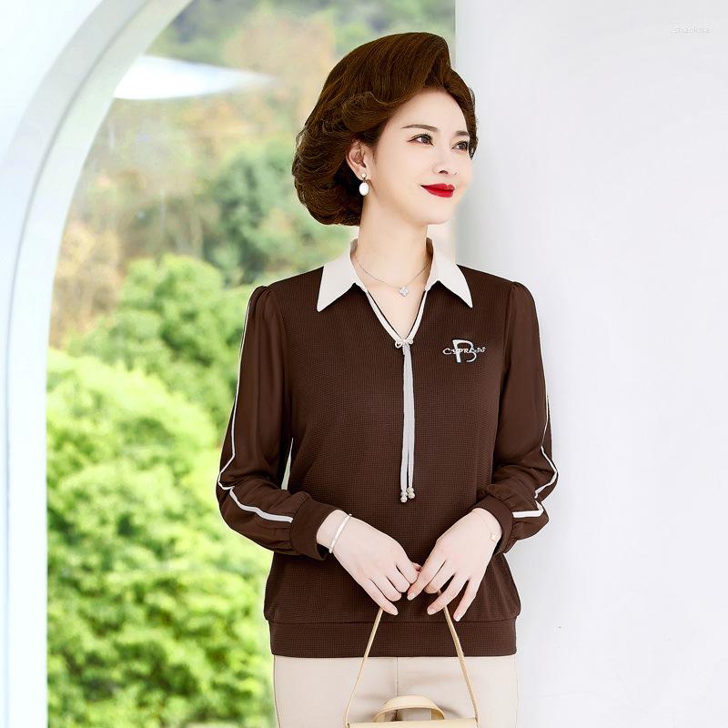 Women's Blouses Summer Woman 2023 Elegant Clothing Long Sleeved Turndown Collar Shirts And Mother Pullover Top X252, Black
Women's Blouses Summer Woman 2023 Elegant Clothing Long Sleeved Turndown Collar Shirts And Mother Pullover Top X252, Black